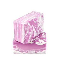 Yoga Block 2er Set camouflage violett
