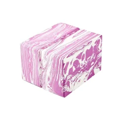 Yoga Block 2er Set camouflage violett