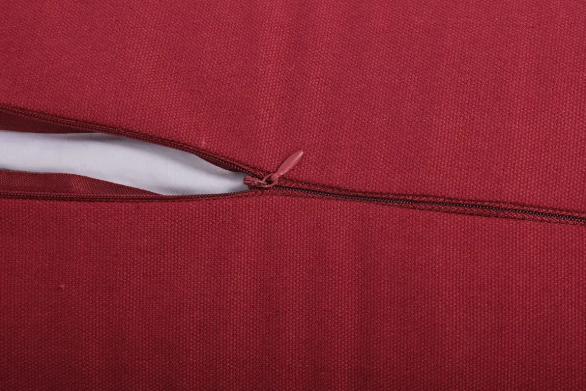 Yogakissen 23 x 63 cm bordeaux
