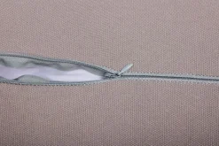 Yogakissen 23 x 63 cm grau