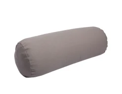 Yogakissen 23 x 63 cm grau