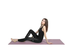 Yogamatte braun 173 x 61 x 0.4 cm