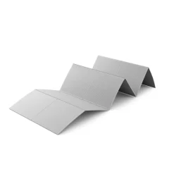 Yogamatte faltbar grau 173 x 61 x 0.4 cm