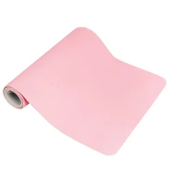 Yogamatte mit Tasche rosa/grau 181 x 61 x 0.6 cm