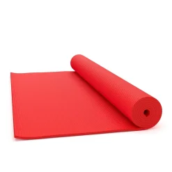 Yogamatte mit Tasche rot 173 x 61 x 0.5 cm