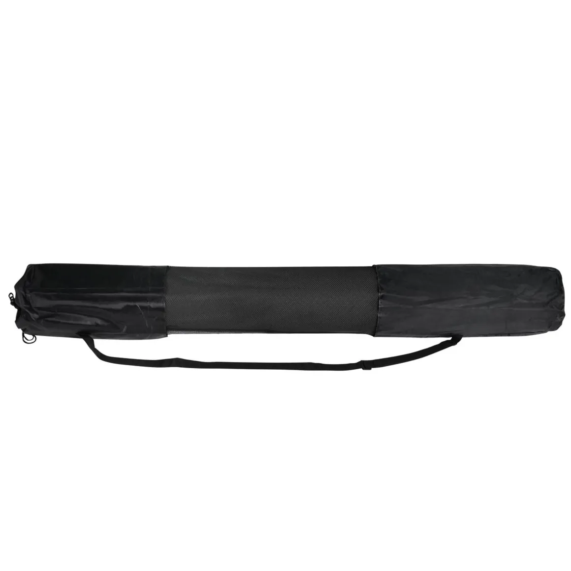 Yogamatte mit Tasche schwarz 183 x 122 x 0.6 cm