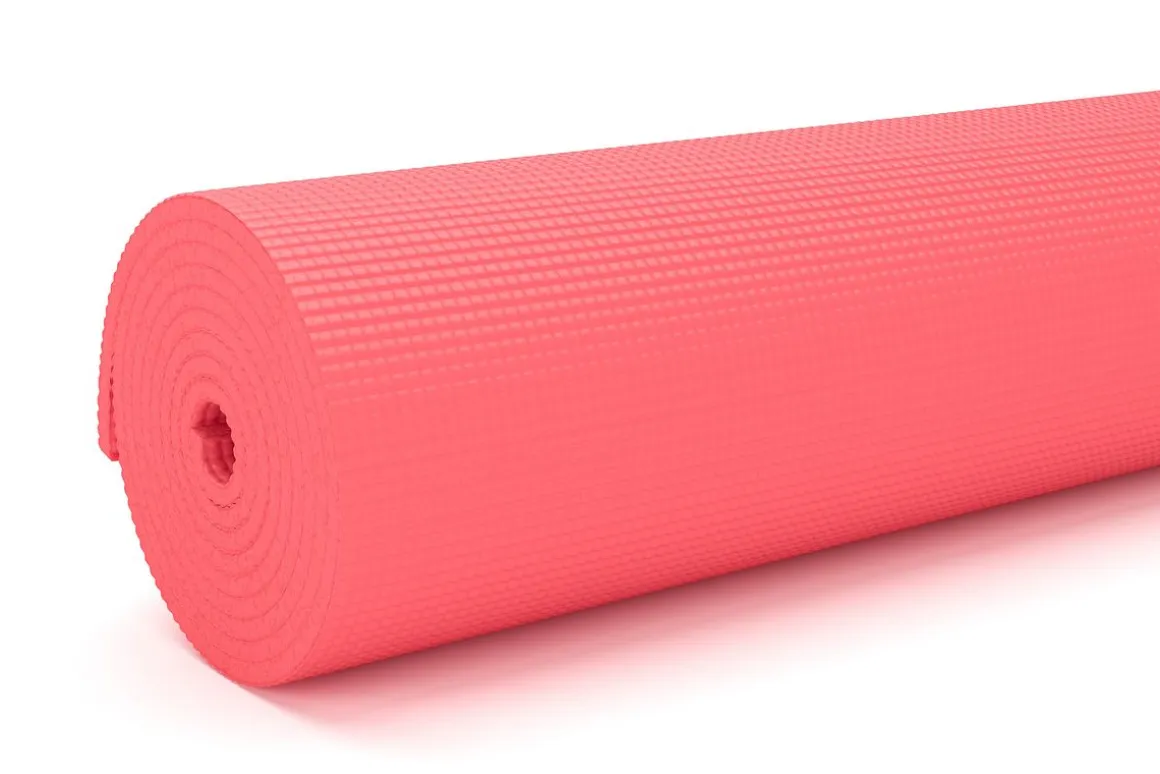 Yogamatte rot 173 x 61 x 0.4 cm