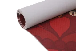 Yogamatte ZARINA rot 180 x 60 x 0.6 cm