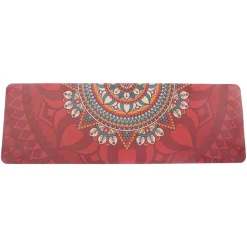 Yogamatte ZARINA rot 180 x 60 x 0.6 cm