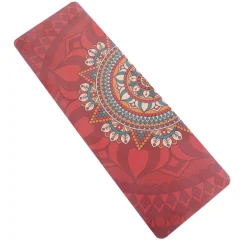 Yogamatte ZARINA rot 180 x 60 x 0.6 cm