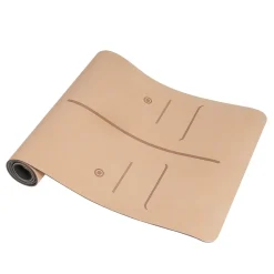 Yoga Set Kork 4-teilig braun/schwarz
