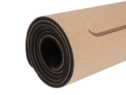 Yoga Set Kork 4-teilig braun/schwarz