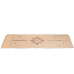 Yoga Set Kork 4-teilig braun/schwarz