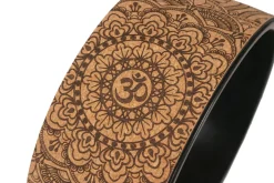 Yoga Wheel Kork schwarz
