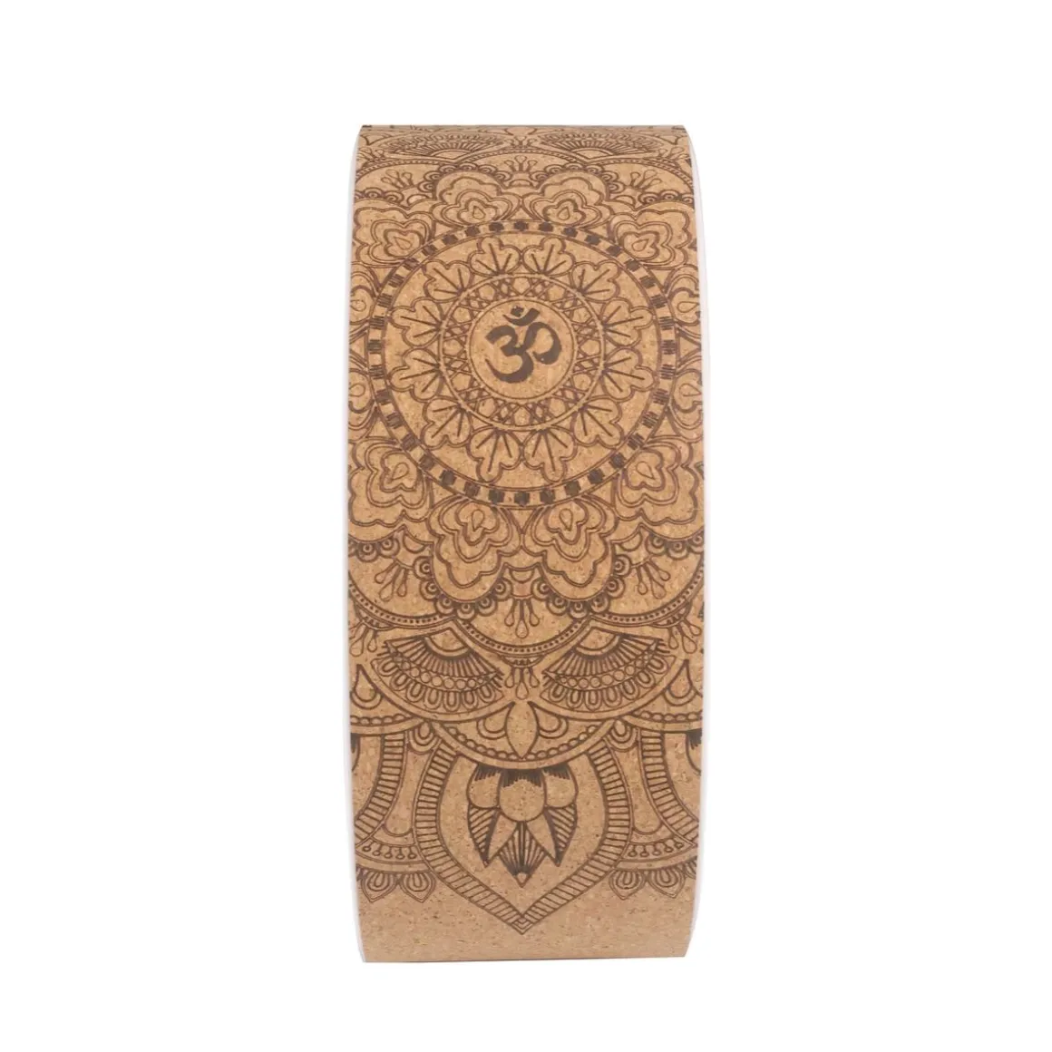 Yoga Wheel Kork weiss