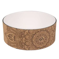 Yoga Wheel Kork weiss