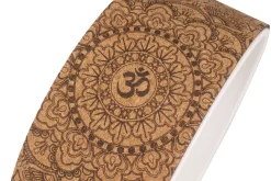 Yoga Wheel Kork weiss