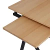 Zeichentisch mit Hocker 98 x 60 x 110 m braun/schwarz