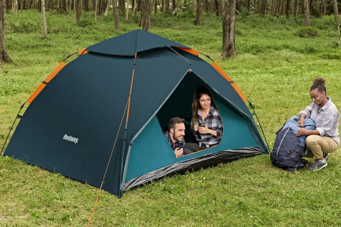 Zelt Alpine Dome mit SwiftClick-System für 4 Personen
