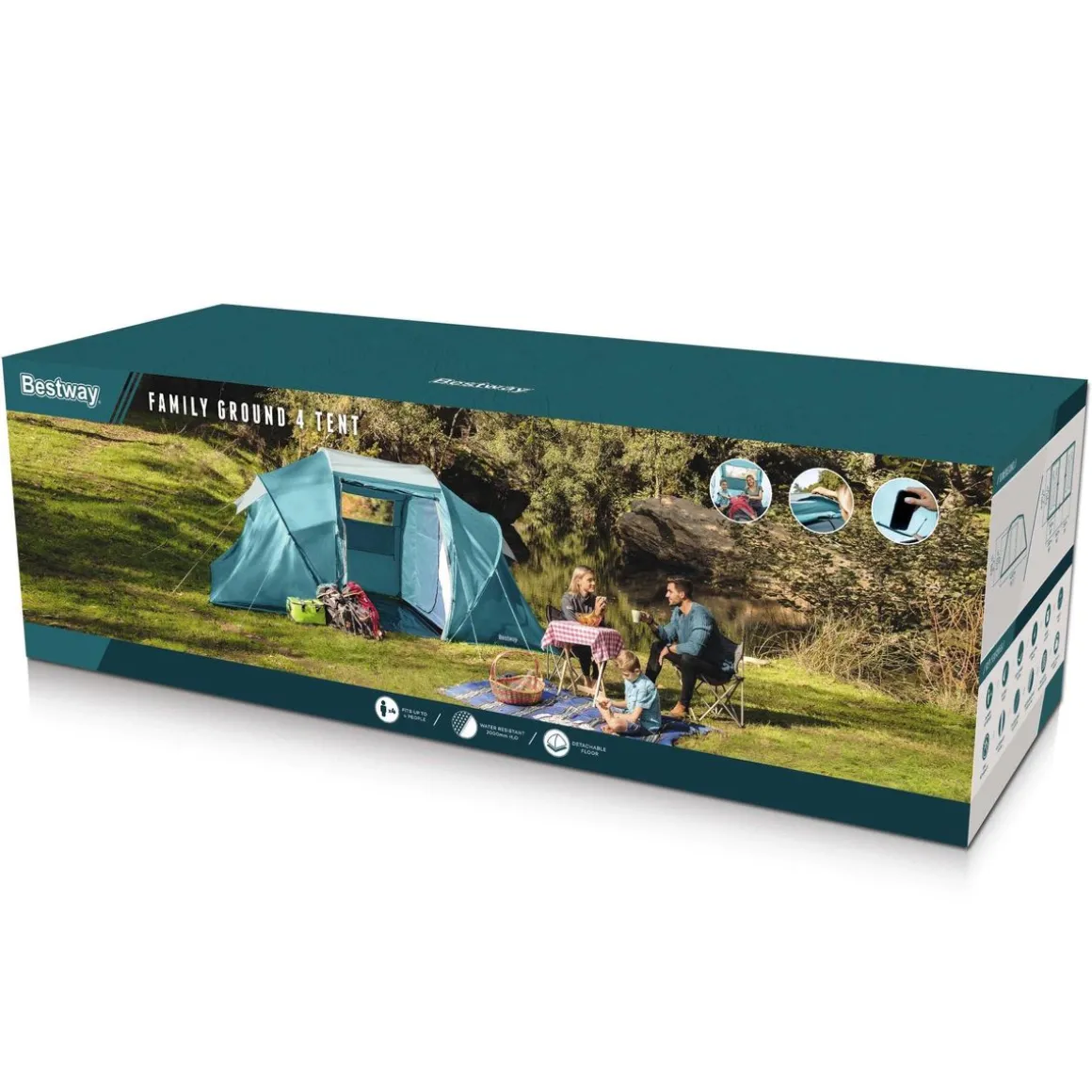 Zelt Family Ground für 4 Personen