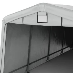 Zeltgarage Carport 6.2 x 3.3 m grau