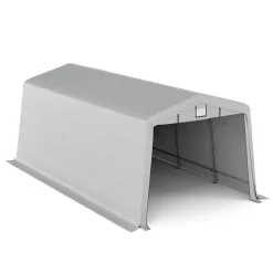 Zeltgarage Carport 6.2 x 3.3 m grau