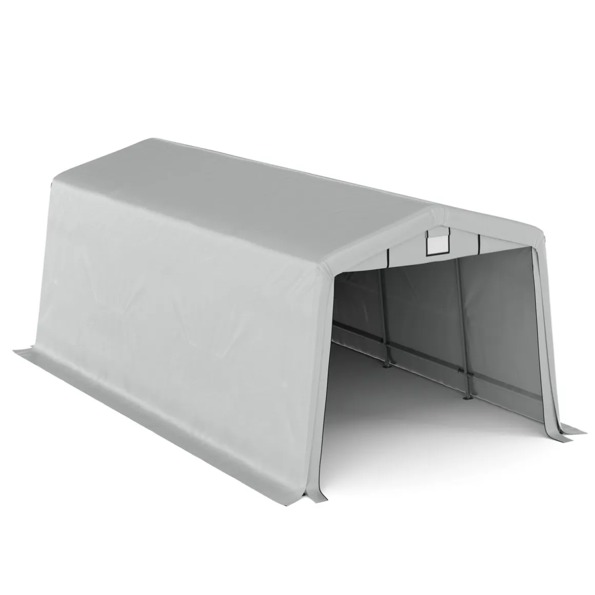 Zeltgarage Carport 6.2 x 3.3 m grau
