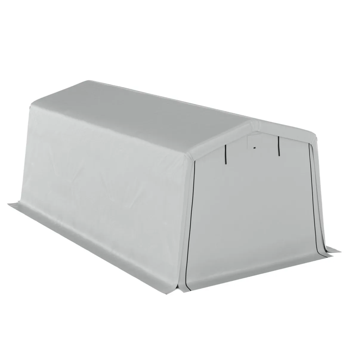 Zeltgarage Carport 6.2 x 3.3 m grau
