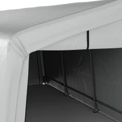 Zeltgarage Carport 6.2 x 3.3 m grau