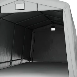 Zeltgarage Carport 6.2 x 3.3 m grau