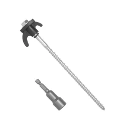 Zelthering mit Gewinde 24er Set
