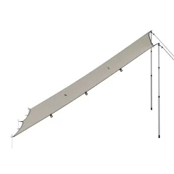 Zeltplane Tarp 300 x 300 cm wasserdicht beige