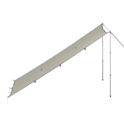 Zeltplane Tarp 300 x 400 cm wasserdicht beige